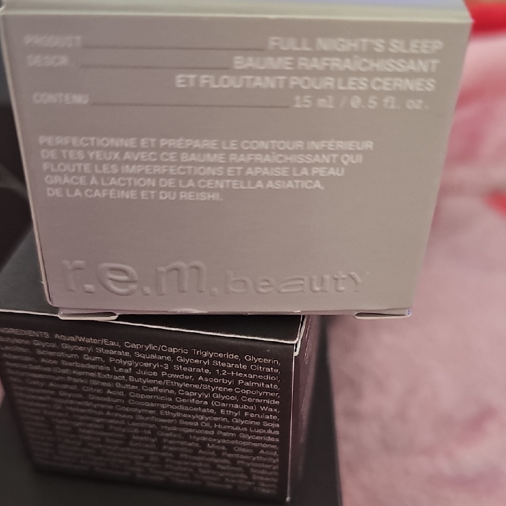 r.e.m. beauty Full Night's Sleep Eye Cream - Silver